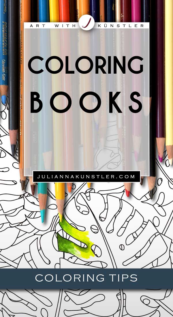 Coloring tips for books