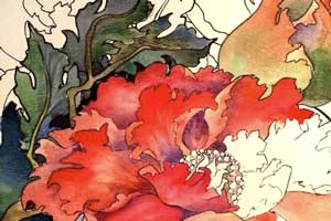 coloring art print