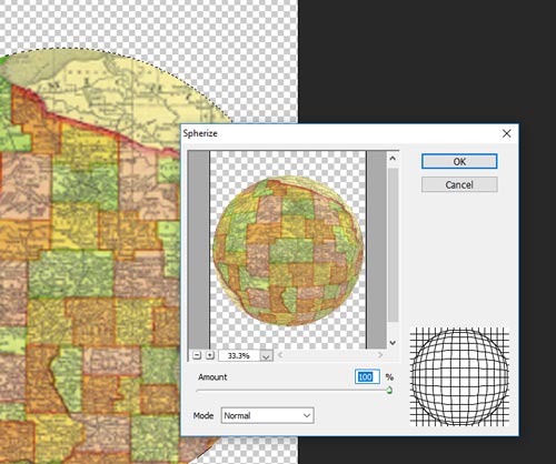 spherize filter