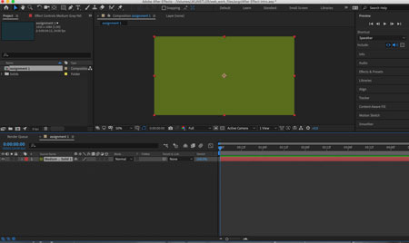 Adobe AfterEffects animation