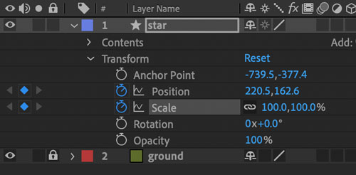 Adobe AfterEffects animation