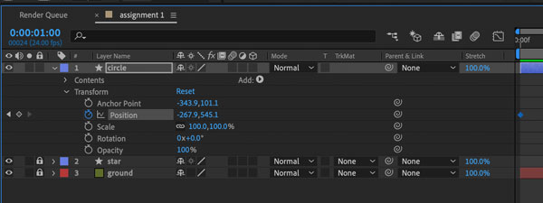 Adobe AfterEffects animation
