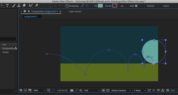 Adobe AfterEffects animation