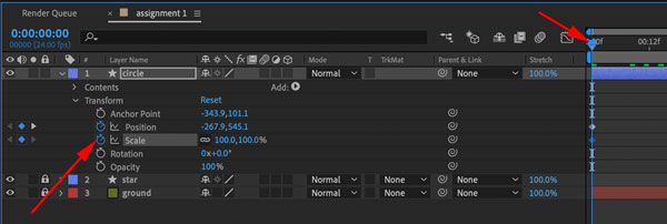Adobe AfterEffects animation
