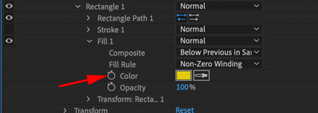 Adobe AfterEffects animation
