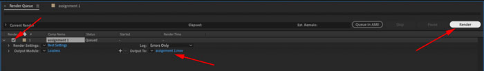 Adobe AfterEffects animation