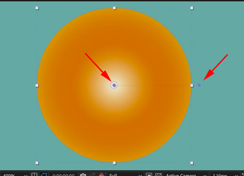 Adobe AfterEffects bouncing ball animation