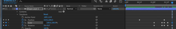 Adobe AfterEffects bouncing ball animation