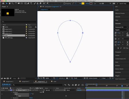 Adobe AfterEffects and Illustrator shape copy/paste