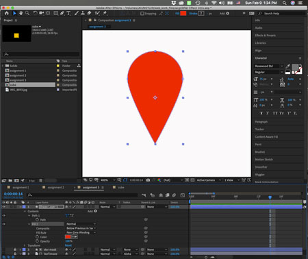 Adobe AfterEffects and Illustrator shape copy/paste