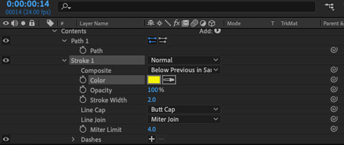 Adobe AfterEffects and Illustrator shape copy/paste