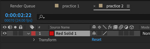 Adobe AfterEffects solids vs shapes