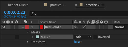 Adobe AfterEffects solids vs shapes
