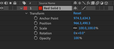 Adobe AfterEffects solids vs shapes