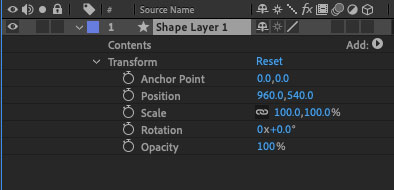 Adobe AfterEffects solids vs shapes