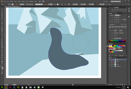 Adobe Illustrator drawing