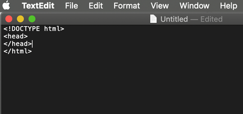 html basics