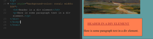 Adobe Dreamweaver: CSS and div
