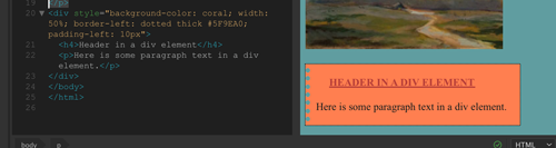 Adobe Dreamweaver: CSS and div