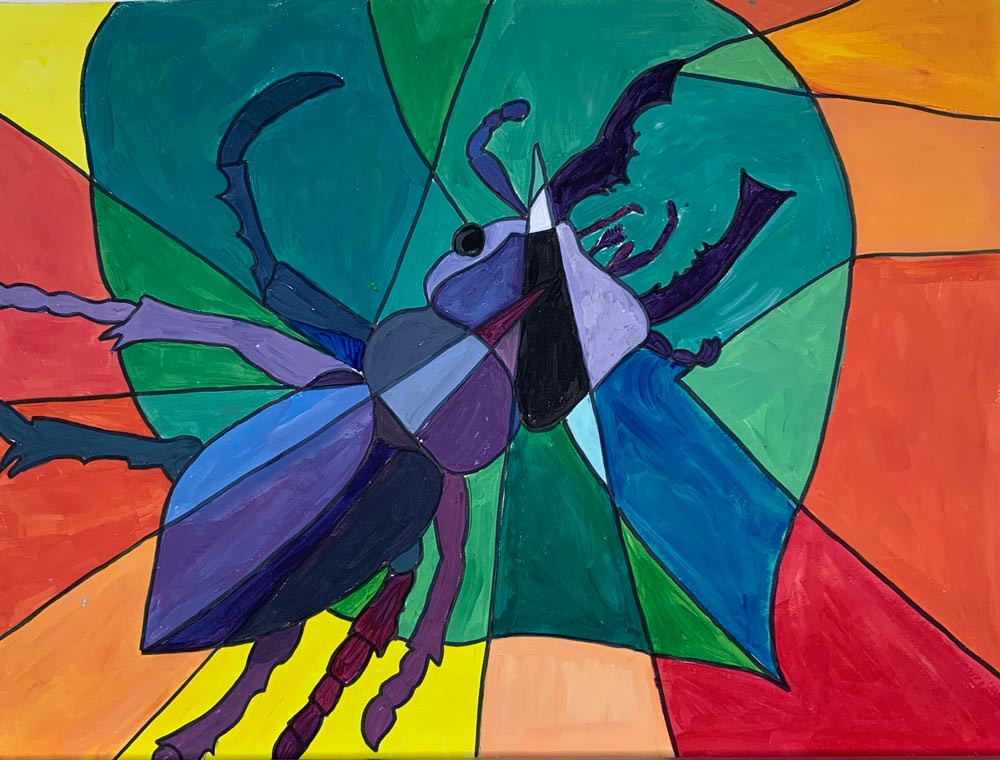 color scheme bug painting