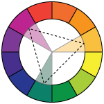 triadic color scheme