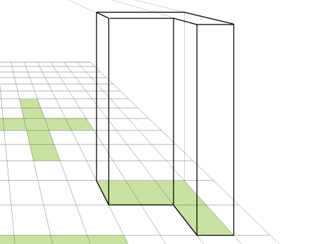 one point perspective drawing