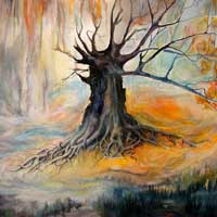 surrealistic tree