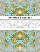coloring victorian patterns