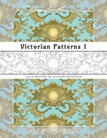 coloring victorian patterns