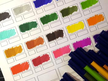 color chart