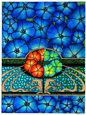 two color schemes coloring
