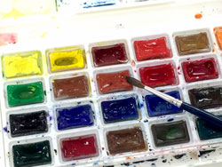watercolors