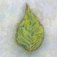 leaf painting