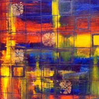 squares design collage
